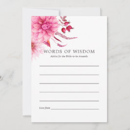 Marsala - Burgundy och  Möhippa på hösten Rådkort