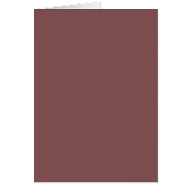 Marsala nedgångPantone färg 2015 Hälsningskort (Framsidan)