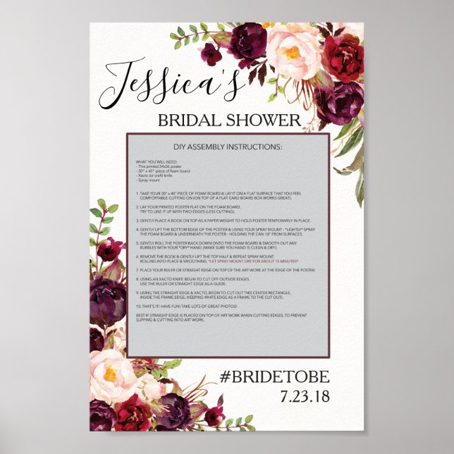 Marsala Photo Prop Poster Ram (Framsidan)