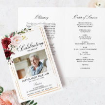 Marsala Ro-begravningsprogrammet | Serviceorder