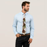 Marsala  Rosa Chic Blommigt Groom Bröllop Slips<br><div class="desc">Utformningen har en tryckt färgad blommigt inslag i marsala och  rosa som täcker ett ljust rosa pappert struktur.</div>