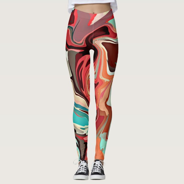 Marsänglad Leggings (Framsida)