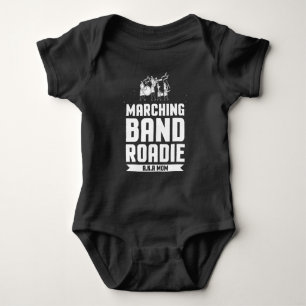 Marschera den roliga gåvan för musikbandRoadie T Shirt