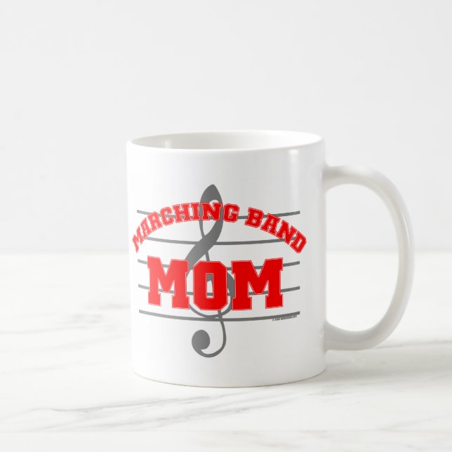 Marschera musikbandmamman kaffemugg (Höger)