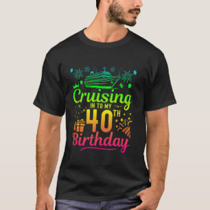 Marschera till min 40-åriga 40-årsjubileum t shirt