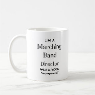 Marscherande orkesterledare kaffemugg