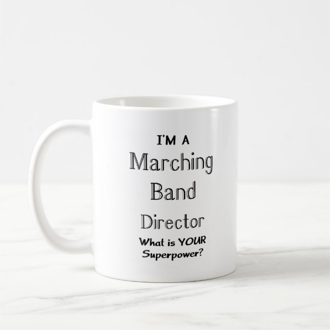 Marscherande orkesterledare kaffemugg (Vänster)