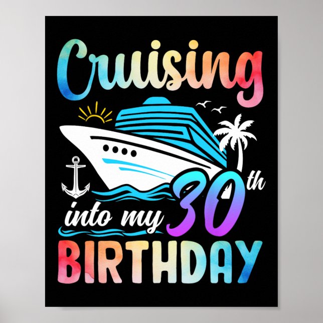 Marscherande till min 30-åriga 30års födelsedag poster (Framsidan)