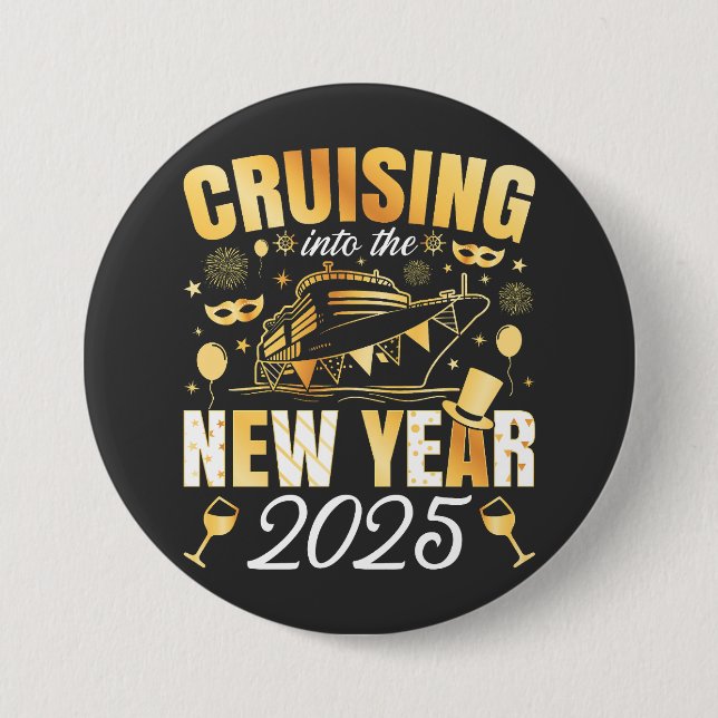 Marschering till 2025 års New Year Cruise 2025 Rou Knapp (Framsida)