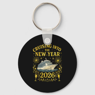 Marschering till nyåret 2026 Gott nytt år Nyckelring