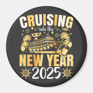 Marschering till nyårscirkulären 2025 magnet