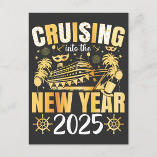 Marschering till nyårsområdet 2025 vykort