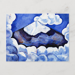 Marsden Hartley art-Popocatepetl, sponsrad morgon Vykort