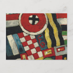 Marsden Hartley - Berlin Abstraction Helg Vykort
