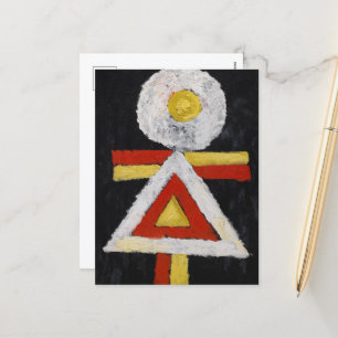 Marsden Hartley Geometric Figur Helg Vykort