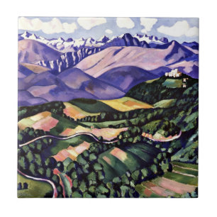 Marsden Hartley - Lila Mountains, Venedig Kakelplatta