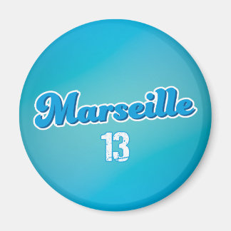 Marseille 13 Frankrike Magnet