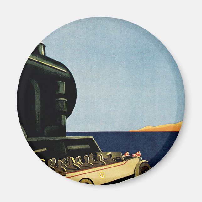 Marseille ~ Cote D'Azur Magnet (Framsidan)