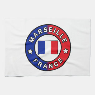 Marseille Frankrike Kökshandduk