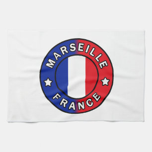 Marseille Frankrike Kökshandduk