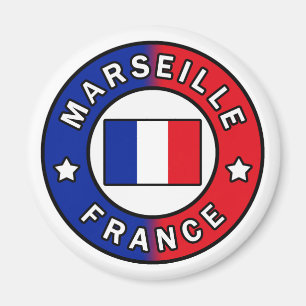 Marseille Frankrike Magnet