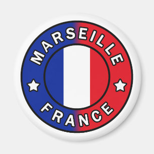 Marseille Frankrike Magnet
