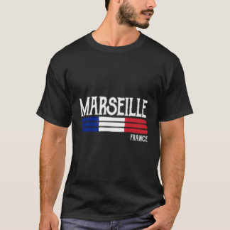 Marseille Frankrike T Shirt