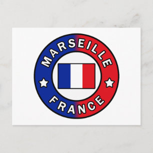 Marseille Frankrike Vykort