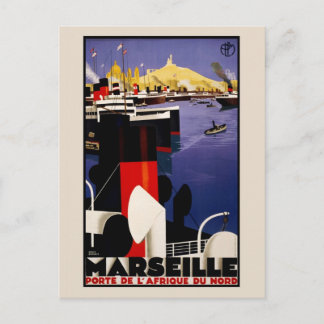 Marseille Porte Afrique Du Nord Vykort