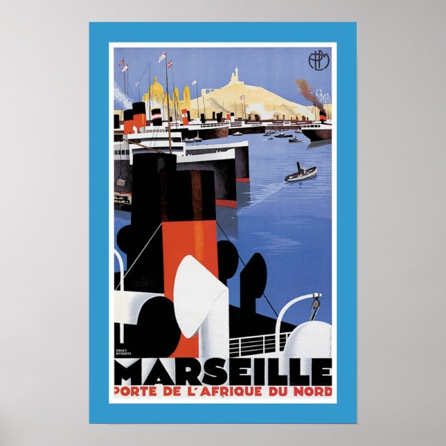 Marseille Poster (Framsidan)
