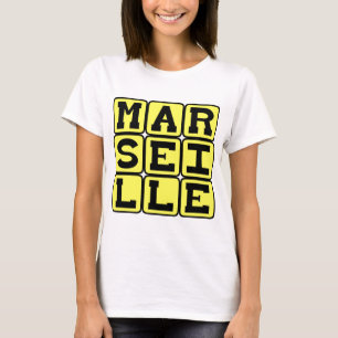 Marseille, Stad i Frankrike T-shirt