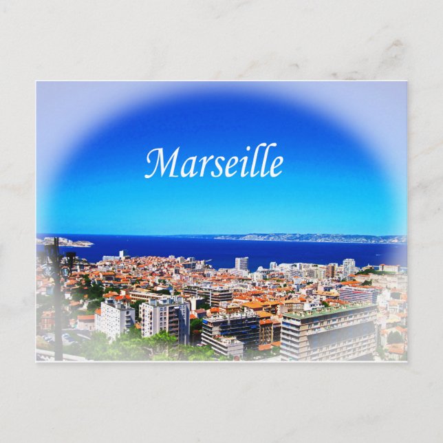 Marseille Vykort (Framsida)