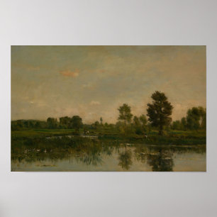 Marsh (1871) Charles Francois Daubigny Poster