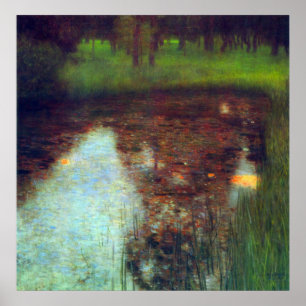 Marsh av Gustav Klimt Poster