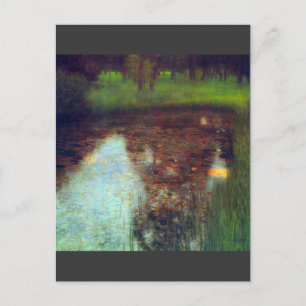 Marsh av Gustav Klimt Vykort