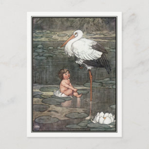 Marsh Kung Dotter av William Heath Robinso Vykort