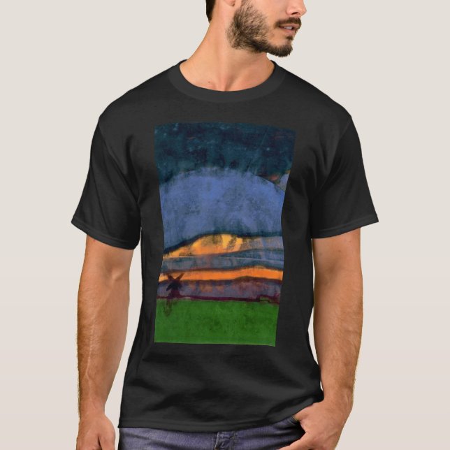 Marsh Ligcape med en Mill | Emil Nolde | T Shirt (Framsida)