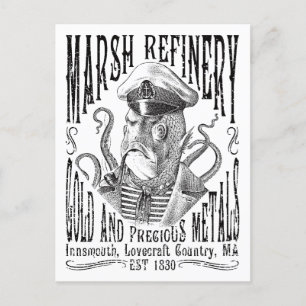 Marsh Refining Company Innsmouth Lovecraft Vykort