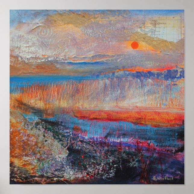 Marsh Sunset 2013 Poster (Framsidan)