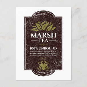 Marsh Tea - Handgjorda i Insmouth hamn Helg Vykort