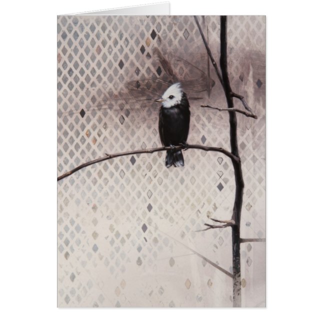 Marsh Tyrant Blank Card av Andrew Denman Hälsningskort (Framsidan)