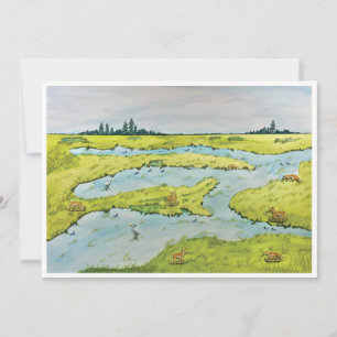 Marsh vycard julkort