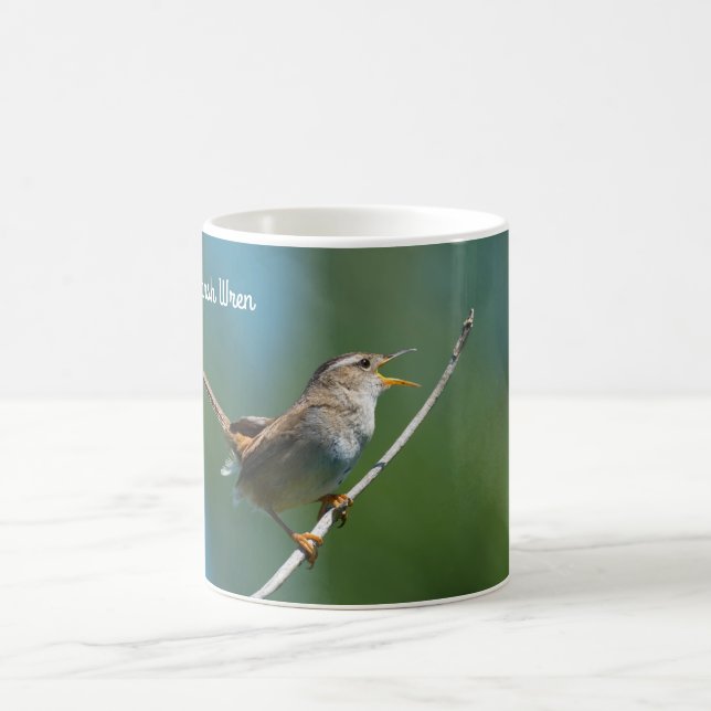 Marsh Wren Kaffemugg (Center)