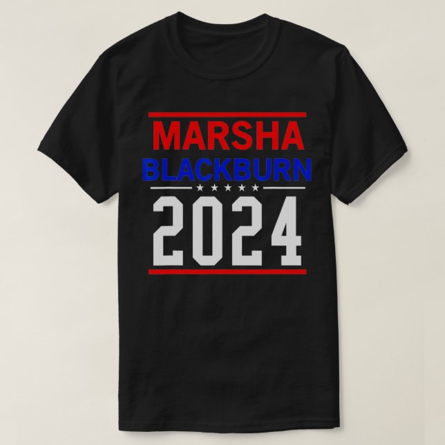 Marsha Blackburn 2024 For President  T Shirt (Design framsida)