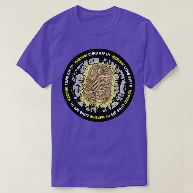 Marsha klättb Off IT SMALL DESIGN T Shirt (Design framsida)