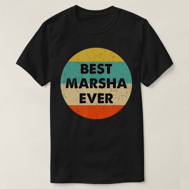 Marsha Name  T Shirt (Design framsida)