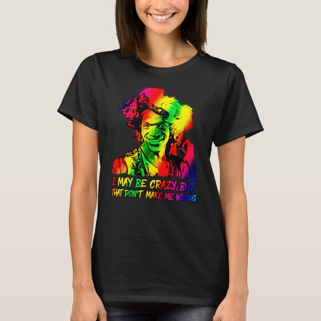 Marsha p Johnson citerar gay activist T-Shirt (Framsida)