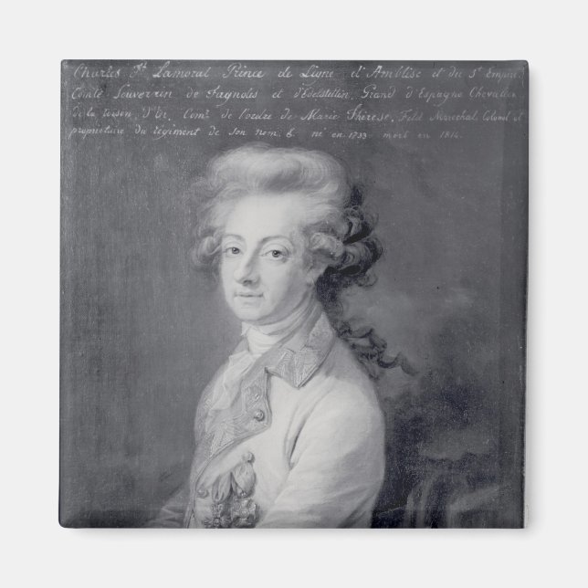 Marshal Charles-Joseph Prince de Ligne Magnet (Framsidan)