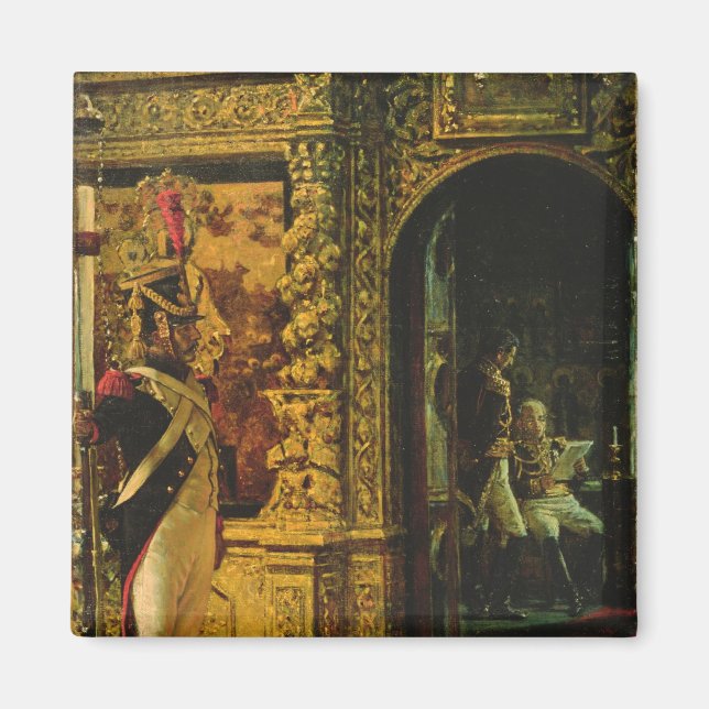 Marshal Davout i Chudov-klostret Magnet (Framsidan)