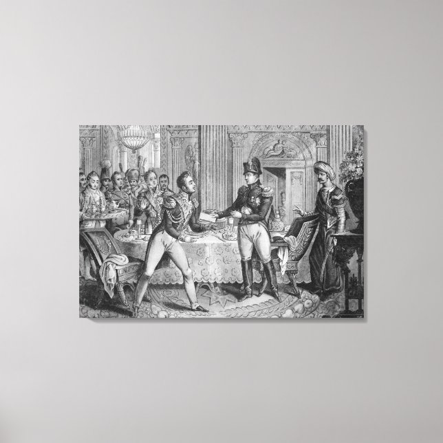 Marshal Pierre Francois Joseph Lefebvre Canvastryck (Framsida)